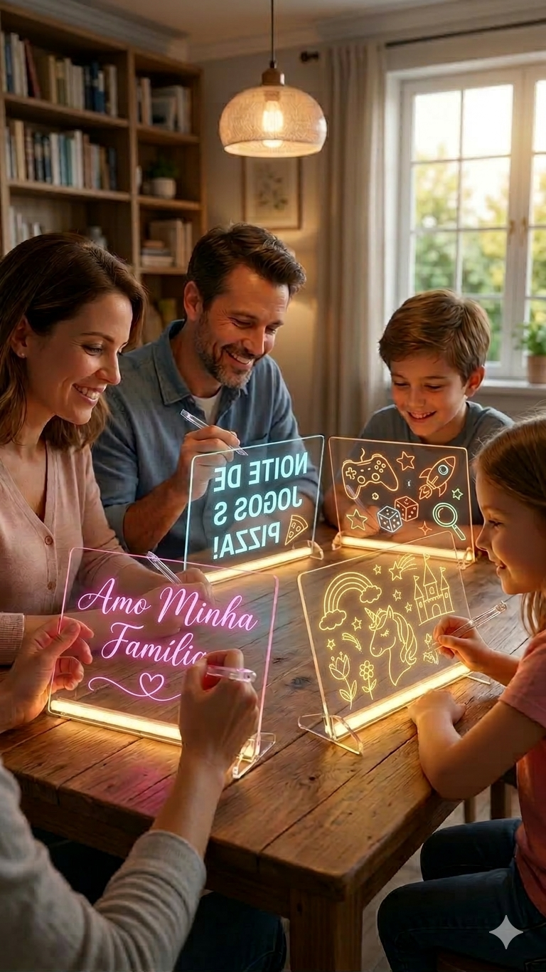 Quadro Criativo de LED