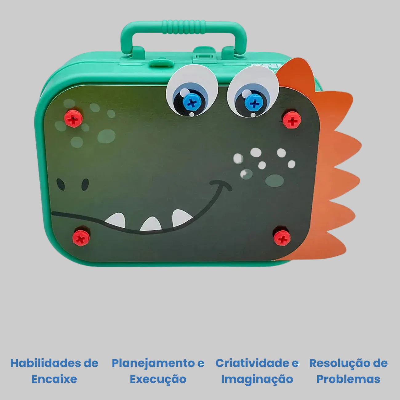 Kit Ferramentas Brinquedo Infantil com Parafusadeira e Maleta 228 Peças