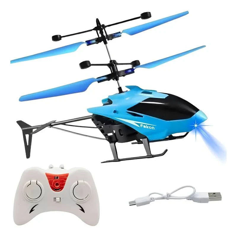 Helicóptero Voo Encantado - Aeronave De Controle Remoto Recarregável